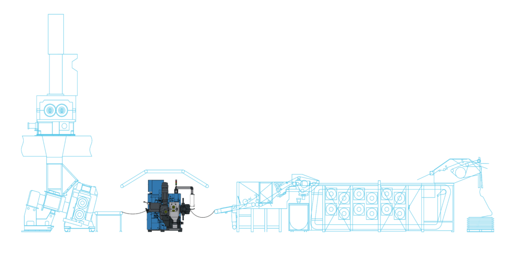 Fine Mesh Straining with the roll-ex® TRF-type in the mixing-line Fine Mesh Straining with the roll-ex® TRF-type in the mixing-line